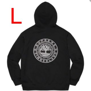 シュプリーム(Supreme)のSupreme Timberland Hooded Sweatshirt 黒 L(パーカー)