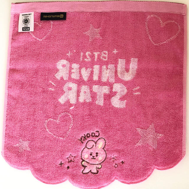 BT21 ハンドタオル COOKY ハンカチ ミニタオル BTS 35×35