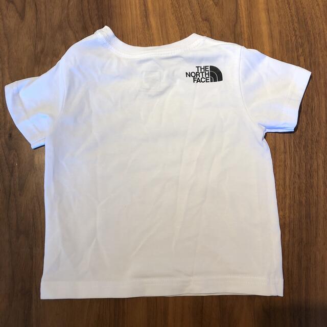 THE NORTH FACE(ザノースフェイス)のノースフェイス  Tシャツ　キッズ　80 キッズ/ベビー/マタニティのベビー服(~85cm)(Ｔシャツ)の商品写真