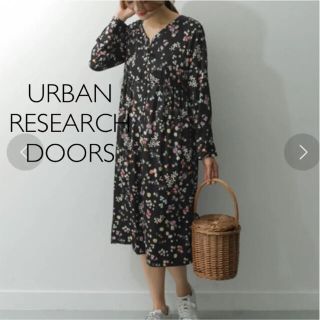 URBAN RESEACH / フラワーガウンワンピース