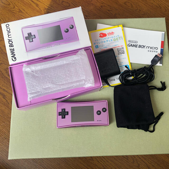 Nintendo GAMEBOY micro本体 OXY-S-BA - 携帯用ゲーム機本体