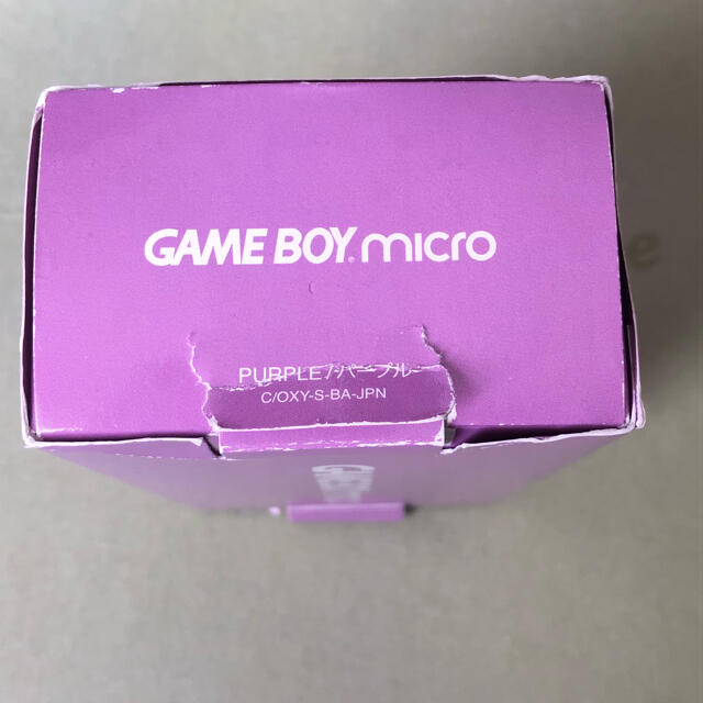 任天堂(ニンテンドウ)のNintendo GAMEBOY micro本体 OXY-S-BA エンタメ/ホビーのゲームソフト/ゲーム機本体(携帯用ゲーム機本体)の商品写真