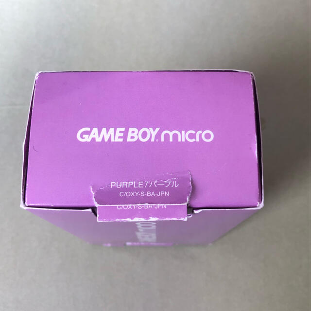 任天堂(ニンテンドウ)のNintendo GAMEBOY micro本体 OXY-S-BA エンタメ/ホビーのゲームソフト/ゲーム機本体(携帯用ゲーム機本体)の商品写真