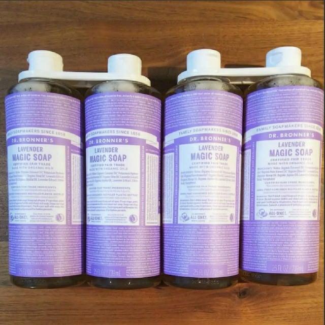 Dr.Bronner(ドクターブロナー)のドクターブロナー☆マジックソープ☆ラベンダー コスメ/美容のスキンケア/基礎化粧品(洗顔料)の商品写真