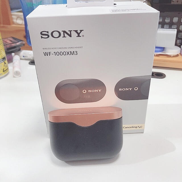 オーディオ機器SONY ワイヤレスイヤホン WF-1000XM3