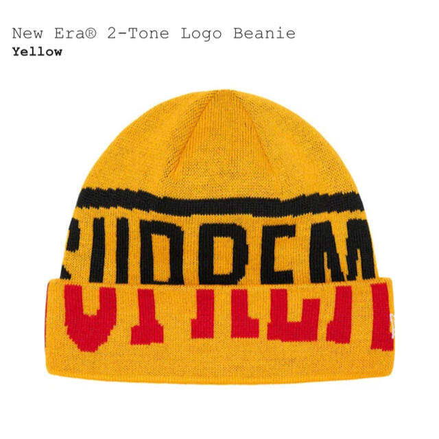 シュプリーム　New Era 2-Tone Logo Beanie