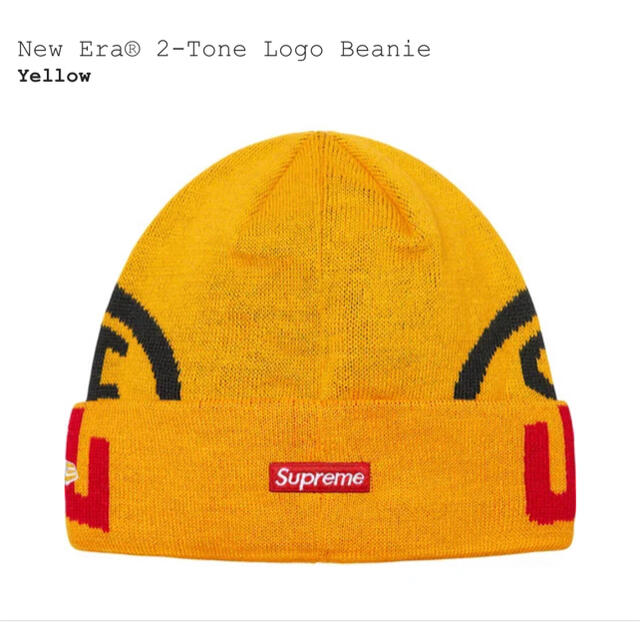 Supreme(シュプリーム)のシュプリーム　New Era 2-Tone Logo Beanie メンズの帽子(ニット帽/ビーニー)の商品写真