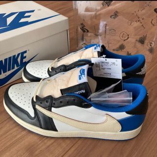 ナイキ(NIKE)のNIKE TRAVIS SCOTT  FRAGMENT AIRJORDAN 1(スニーカー)