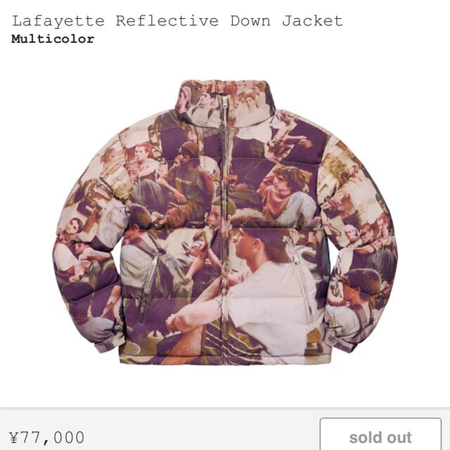 Supreme Lafayette Reflective Down Jacket