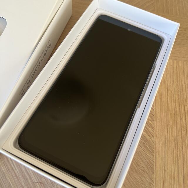 Xiaomi Redmi Note 10 JE XIG02 クロームシルバー