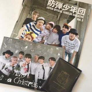 ボウダンショウネンダン(防弾少年団(BTS))のBTS 会報 vol.3 クリスマスカード ミラー(アイドルグッズ)