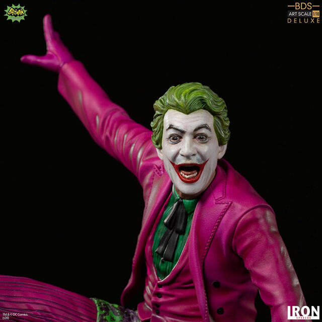 DC(ディーシー)の【新品未開封】バットマン1966 ジョーカー サーフアップ 1/10 スタチュー エンタメ/ホビーのフィギュア(アメコミ)の商品写真