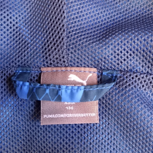 PUMA(プーマ)のPUMA　ウィンドウジャケット130、半袖シャツ キッズ/ベビー/マタニティのキッズ服男の子用(90cm~)(ジャケット/上着)の商品写真