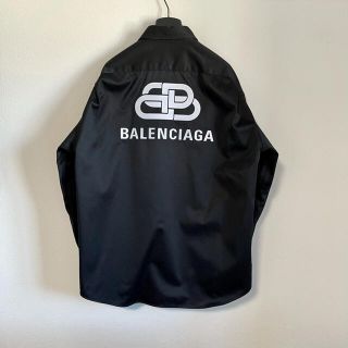 バレンシアガ(Balenciaga)のBALENCIAGA 20SS LS シャツ 37 BLACK(シャツ)