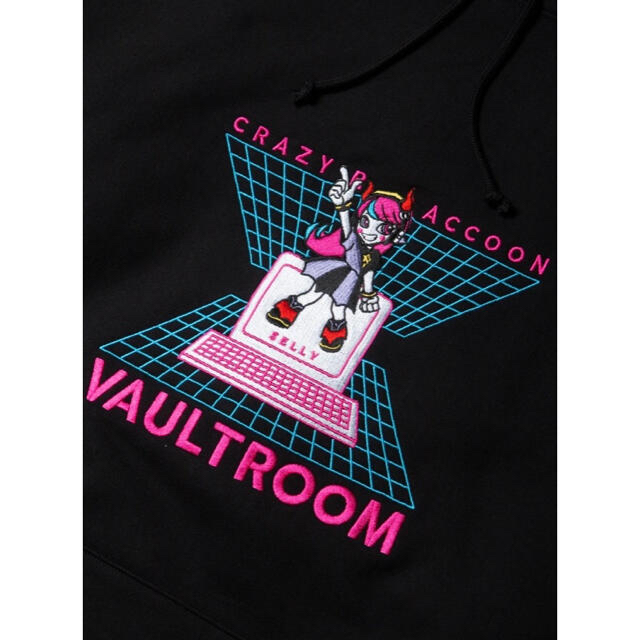 vaultroom × Selly Hoodie / BLK / SizeL