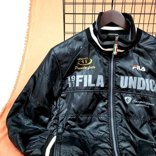 Fila Fila ジップアップジャケットブラック フィラ ジャンパー ブルゾン 黒 良好の通販 By 9292 S Shop フィラならラクマ