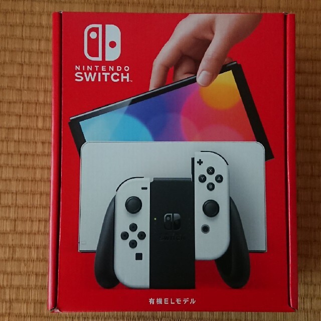 ゲームソフト/ゲーム機本体【新品・未開封】任天堂 SWITCH スイッチ 有機ELモデル ホワイト