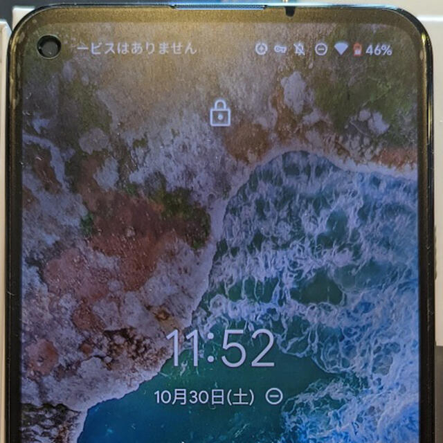 Google Pixel(グーグルピクセル)のGoogle Pixel5a Black スマホ/家電/カメラのスマートフォン/携帯電話(スマートフォン本体)の商品写真