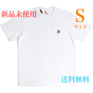 カーハート(carhartt)の 【新品未使用】Carhartt Tシャツ ホワイト／S(Tシャツ/カットソー(半袖/袖なし))