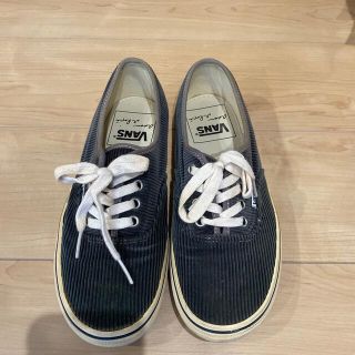 ヴァンズ(VANS)のVANS × Adam et Rope'別注AUTHENTIC 24.5 グレー(スニーカー)