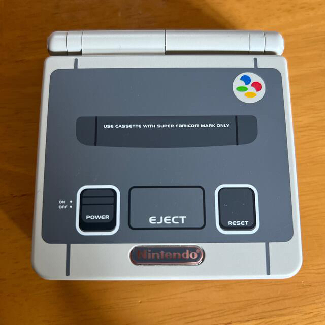 ゲームボーイアドバンスSP IPS液晶改造済み スーパーファミコンカラー 