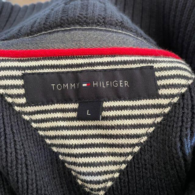 TOMMY HILFIGER(トミーヒルフィガー)のTOMMY HILFIGER トミーヒルフィガー ストライプニット メンズのトップス(ニット/セーター)の商品写真