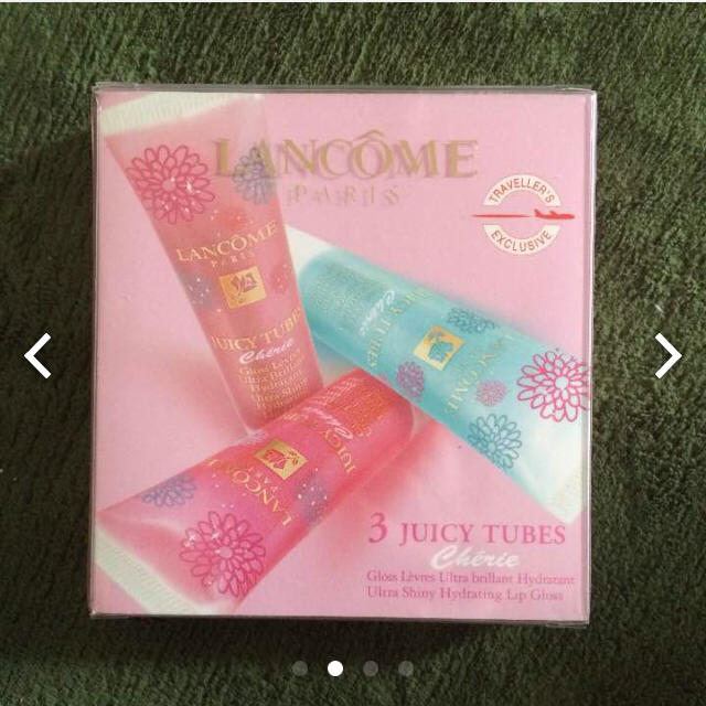 LANCOME(ランコム)の希少！！ランコム ジューシー チューブシェリー 限定3色セット コスメ/美容のベースメイク/化粧品(リップグロス)の商品写真