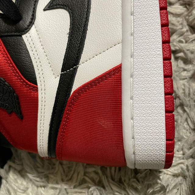 NIKE(ナイキ)のAIR JORDAN 1 RETRO HIGH SATIN BLACK TOE メンズの靴/シューズ(スニーカー)の商品写真