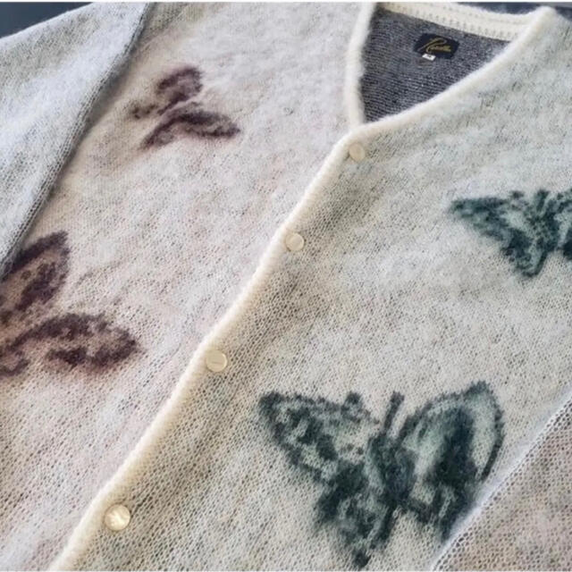 Needles(ニードルス)のNEEDLES STUDIOUS 別注PAPILLONCARDIGAN 21AW メンズのトップス(カーディガン)の商品写真