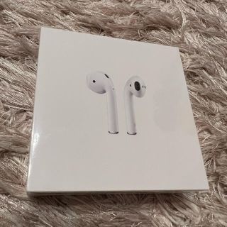 アップル(Apple)の新品未使用未開封 AirPods 第2世代 (ヘッドフォン/イヤフォン)