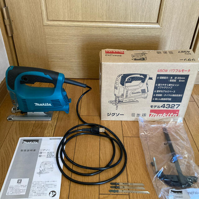 makita マキタ ジグソー 4327 フルセット ブレード付き - 工具