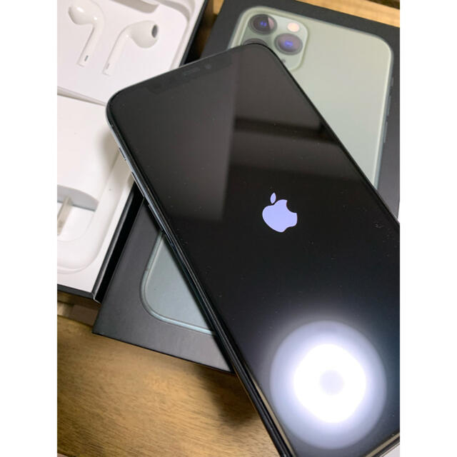 Apple - 美品iPhone11pro 64GB simフリー　モスグリーン