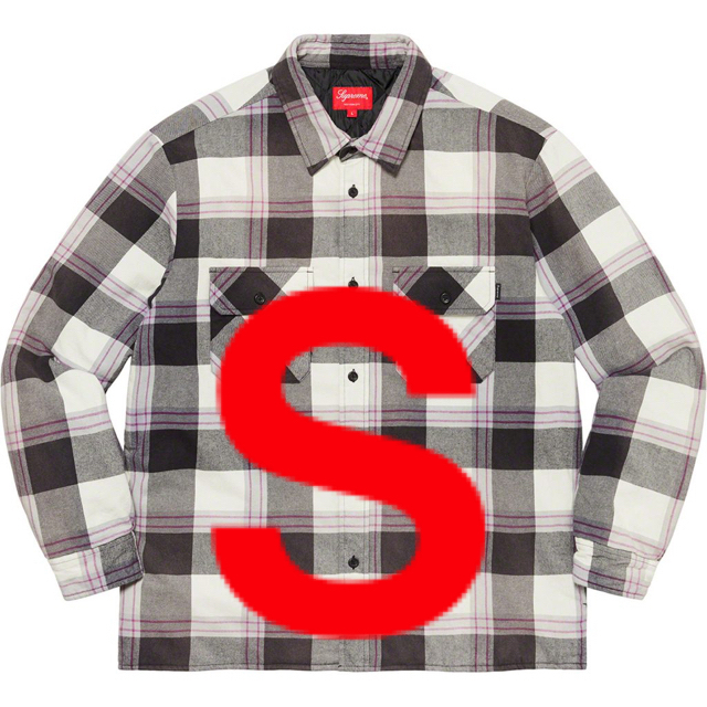 Supreme Quilted Flannel Shirt シャツ