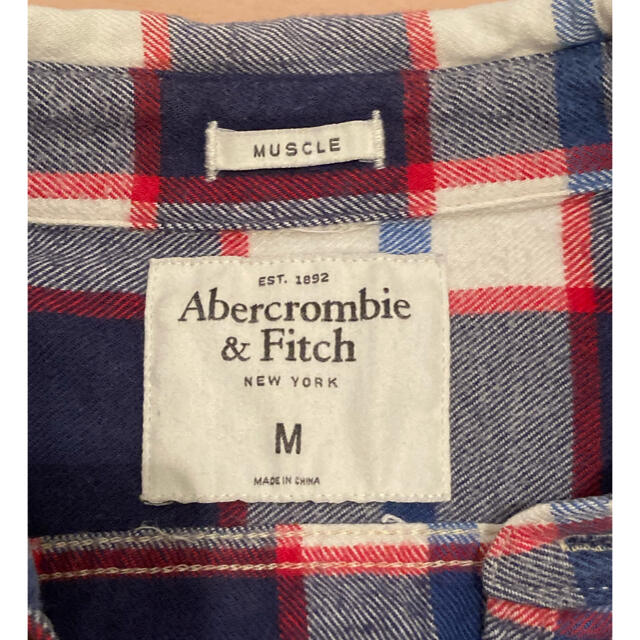 Abercrombie&Fitch(アバクロンビーアンドフィッチ)のAbercrombie＆Fitch チェックシャツ　ネルシャツ　フランネルシャツ メンズのトップス(シャツ)の商品写真