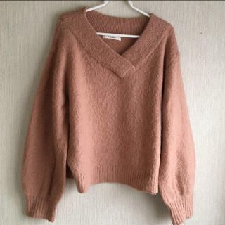 ダブルクローゼット(w closet)のダブルクローゼット　ニット　美品(ニット/セーター)