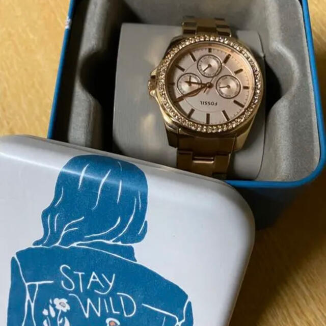 FOSSIL - ✱お値下げしました。✱ FOSSIL ピンクゴールド 腕時計の通販