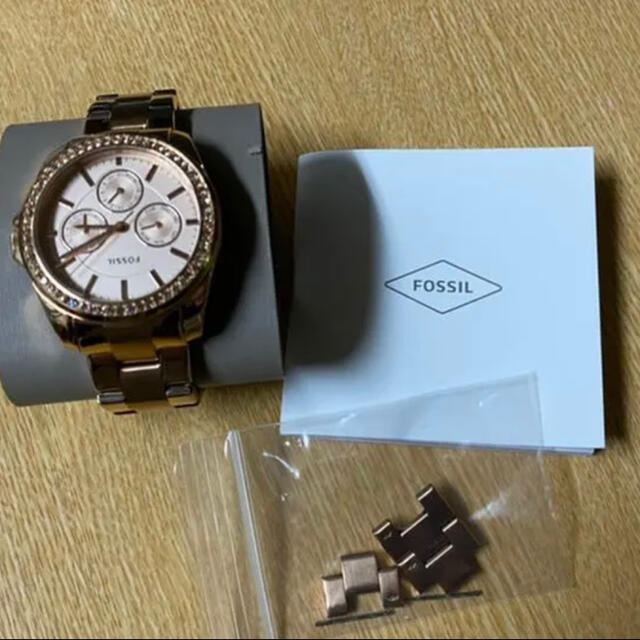 FOSSIL - ✱お値下げしました。✱ FOSSIL ピンクゴールド 腕時計の通販