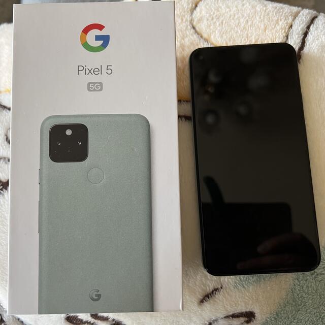 反物 浴衣 美品 SIMフリー Google Pixel 5 5G 128GB ソータセージ