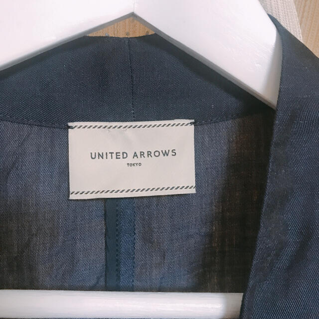 UNITED ARROWS(ユナイテッドアローズ)の【UNITED ARROWS】ネイビージャケット レディースのジャケット/アウター(ノーカラージャケット)の商品写真