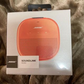 ボーズ(BOSE)のBOSE SOUNDLINK MICRO ORANGE Bluetoothスピー(スピーカー)