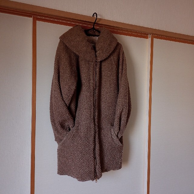 TSUMORI CHISATO(ツモリチサト)の♫最終値下げ♫ツモリチサト　コート　茶色　M〜L レディースのジャケット/アウター(その他)の商品写真