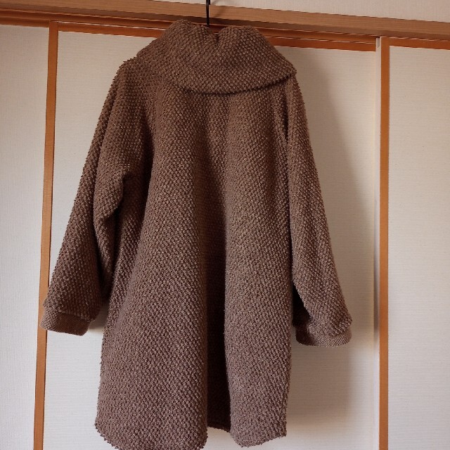 TSUMORI CHISATO(ツモリチサト)の♫最終値下げ♫ツモリチサト　コート　茶色　M〜L レディースのジャケット/アウター(その他)の商品写真