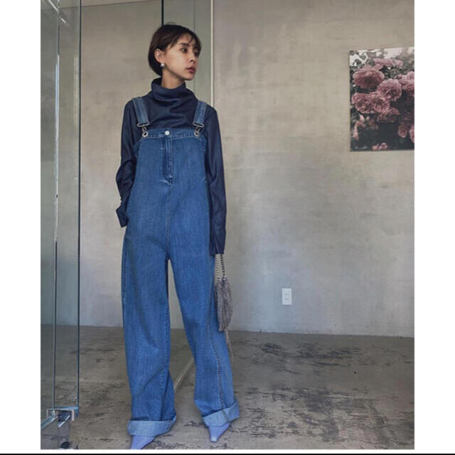 Ameri VINTAGE adorable overall denimアメリ