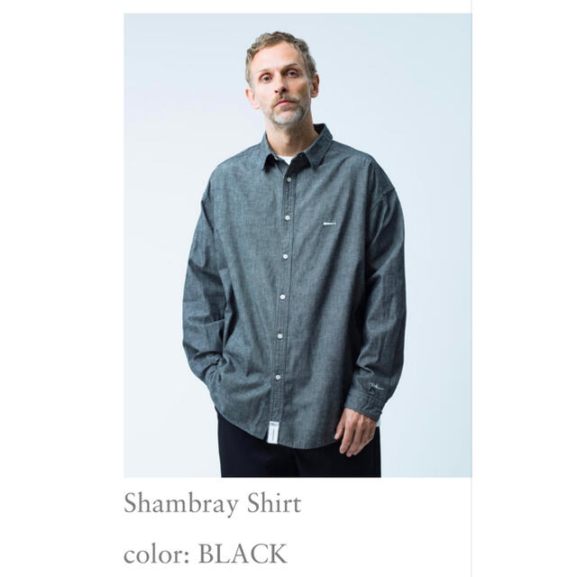 ディセンダント　VANNING CHAMBRAY LS SHIRT サイズ3