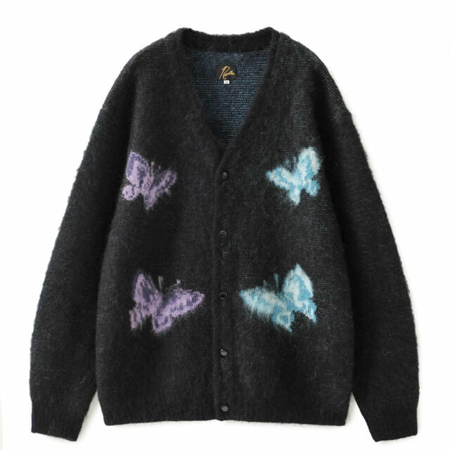 メンズNEEDLES STUDIOUS 別注PAPILLONCARDIGAN 21AW