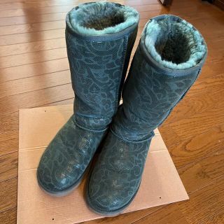 アグ(UGG)のUGG ムートンブーツ　2way グリーン　23㎝(ブーツ)