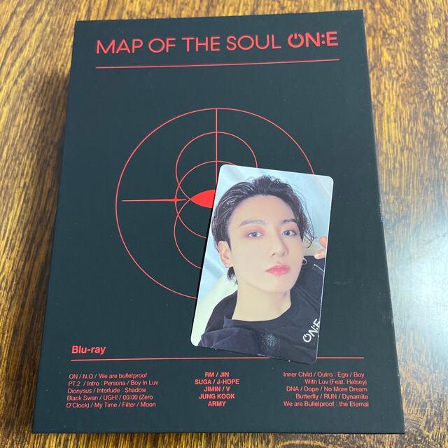 BTS MAP OF THE SOUL ON:E  Blu-ray ジョングクタレントグッズ