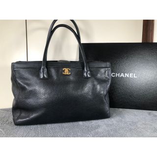 シャネル(CHANEL)のCHANEL シャネル　キャビアスキン　エグゼクティブトート　バッグ(ハンドバッグ)