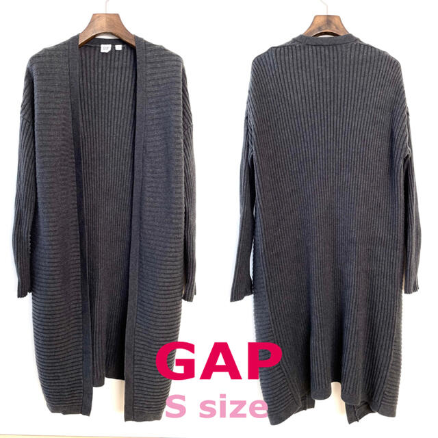 GAP(ギャップ)のGAP ウール混 リブ ニット カーディガン レディースのトップス(カーディガン)の商品写真