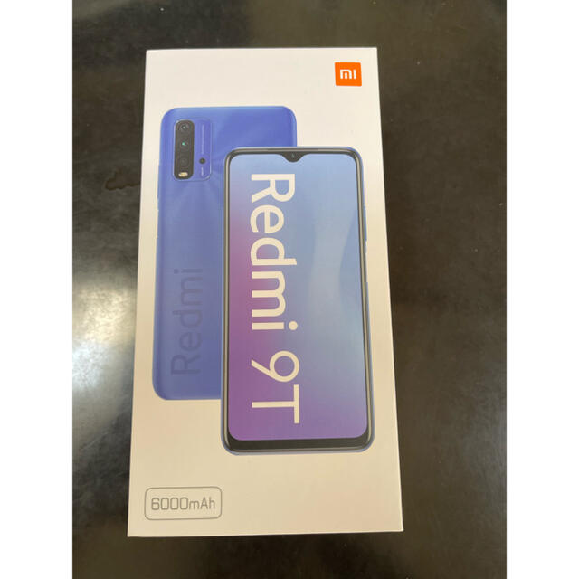 Xiaomi redmi 9t カーボングレー １２８GＢ新品未使用グレー情報端末シリーズ